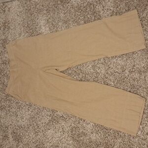 Natori- EUC- size L- elastic back waist linen pants